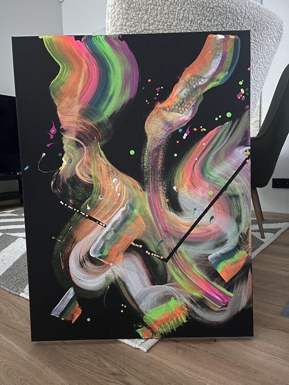 Akrüülmaal. Party.